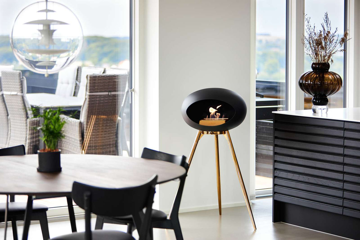 Black Ground Wood High