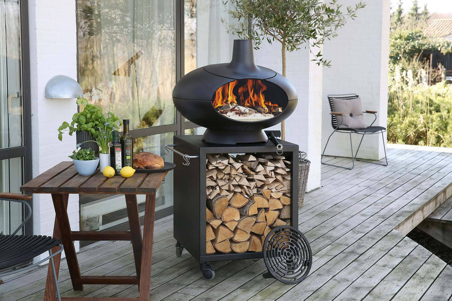 Morso Forno Pizza Oven - Buitentafel klein