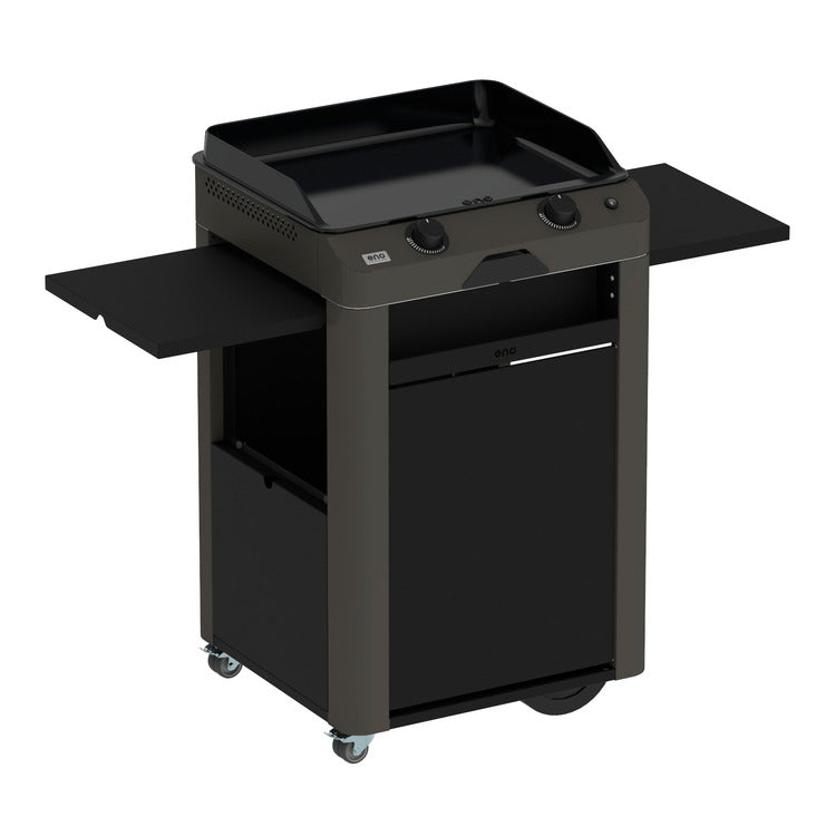 Combo Fusion Cargo Grijs - 60 - Plancha Gas + Roltafel