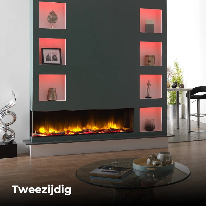 Charlton & Jenrick Polaris 1600 mm Elektrische Haard