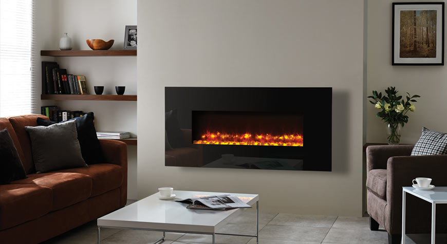 Radiance 100W zwart glas