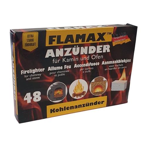 129/84 Aanmaakblokjes Flamax Doos 24 Pakjes