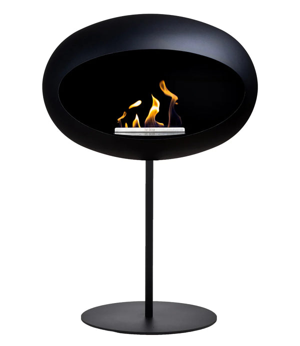 Le Feu Dome 625 - Black Ground Steel Low
