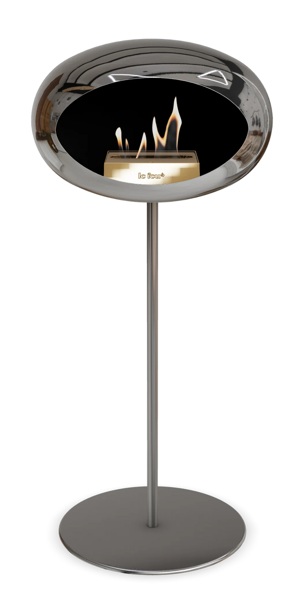 Chromed Silver Ground Steel High 25mm