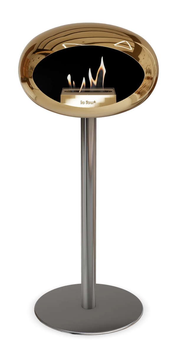 Chromed Rose Gold Ground Steel High 60mm