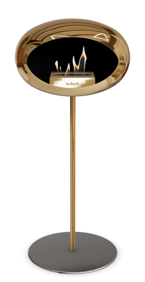 Chromed Rose Gold Ground Steel High 25mm