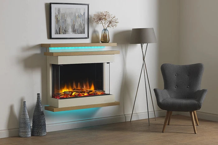 Charlton & Jenrick Polaris 840mm Elektrische Haard