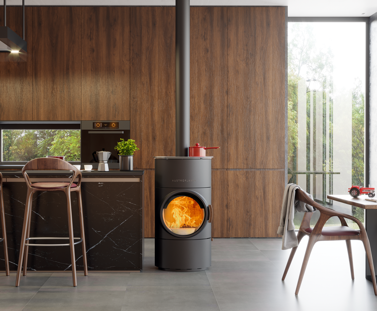 Austroflamm Clou Compact Houtkachel