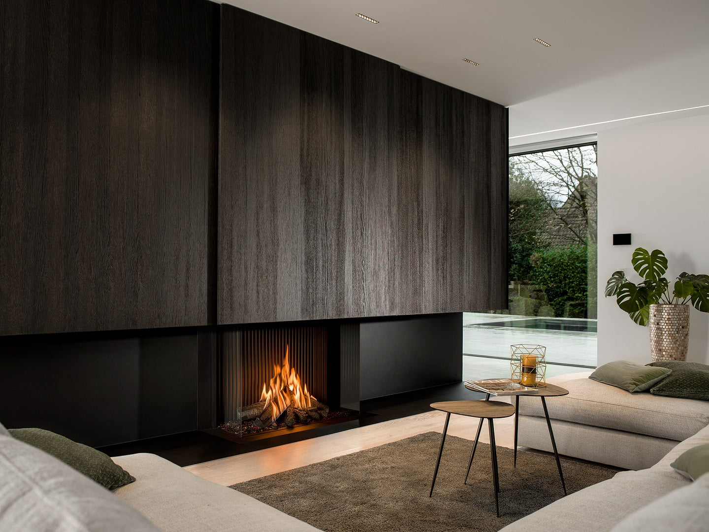 Gas Fire Panorama 110-70