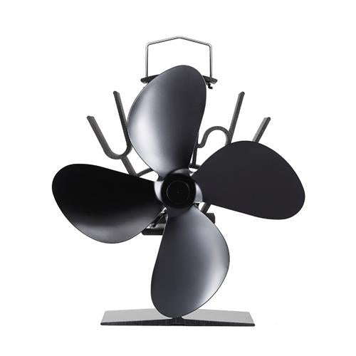 GalaFire N429 Zwart 4-Blad Stove Fan