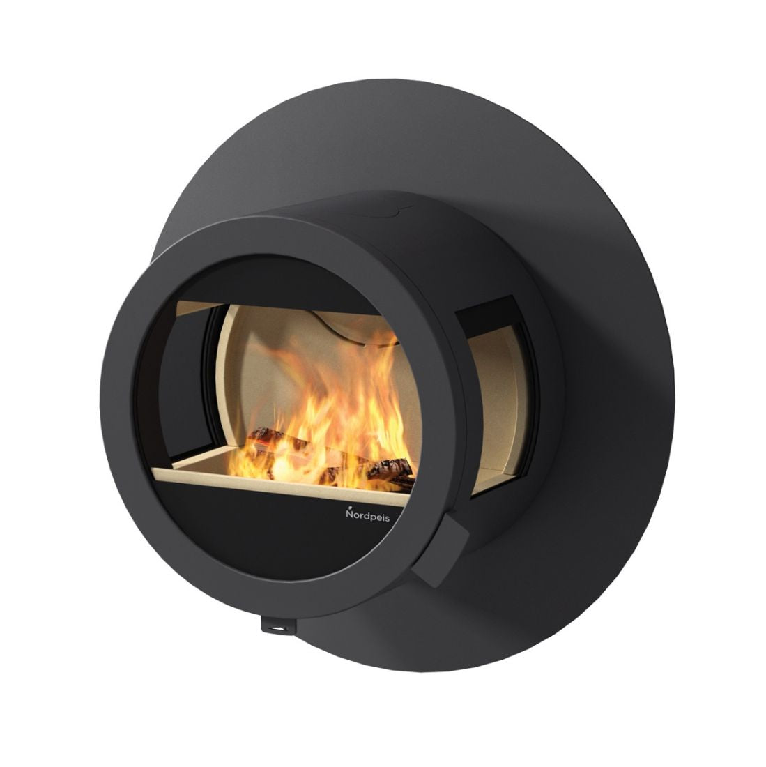 Nordpeis ME Wall met zijruiten en afwerkingskader