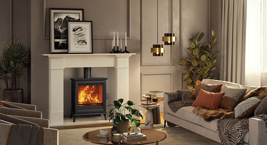 Stovax Sheraton 5 houtkachel - breed