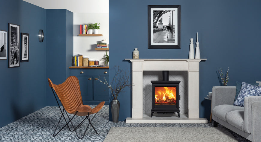 Stovax Sheraton 5 houtkachel - breed