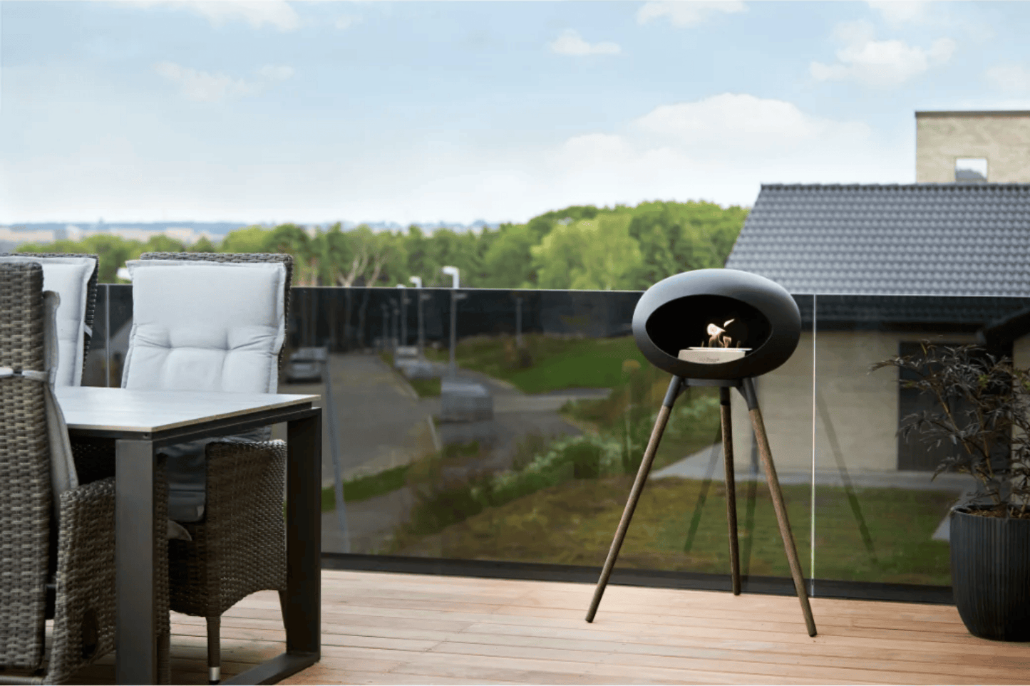 Black Ground Wood High